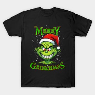 Merry Grinchmas creative christmas with the grinch T-Shirt